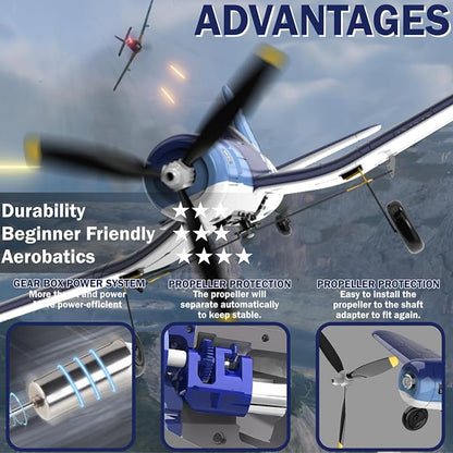 VOLANTEXRC F4U Corsair 4 Channel RC Airplane