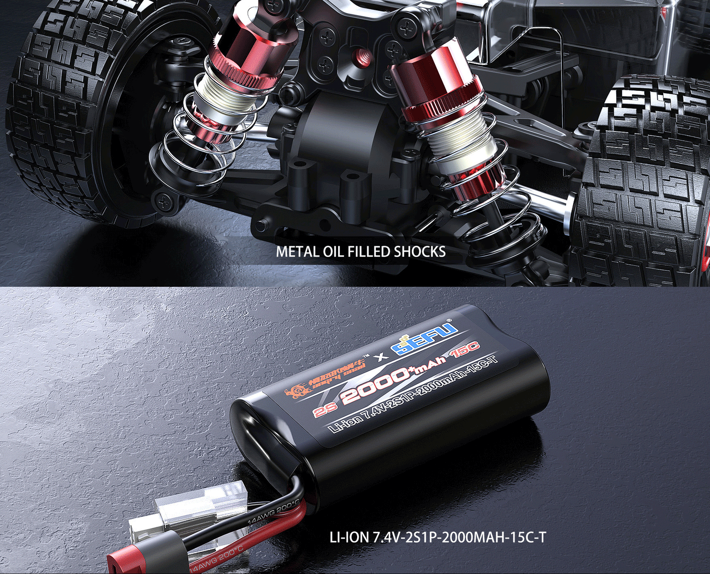 MJX Hyper Go 14302 1:14 4WD Brushless Off Road RC Car