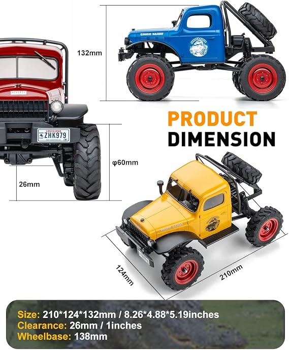 FMS FCX24S Power Wagon S 1:24 RC Crawler