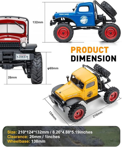 FMS FCX24S Power Wagon S 1:24 RC Crawler
