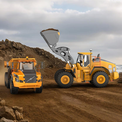 DOUBLE E Volvo L260H 1:16 Alloy 4WD RC Wheel Loader