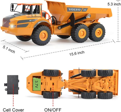 DOUBLE E Volvo E581 1:25 RC Dump Truck