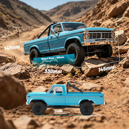 FMS 1:18 FCX18 II Ford F-100 RC Rock Crawler