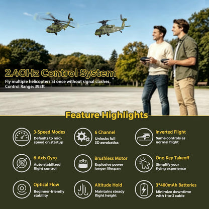 RCxSUV UH60L Blackhawk RC Helicopter
