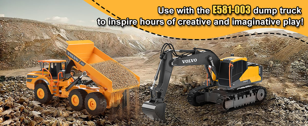 DOUBLE E Volvo EC160E RC Excavator