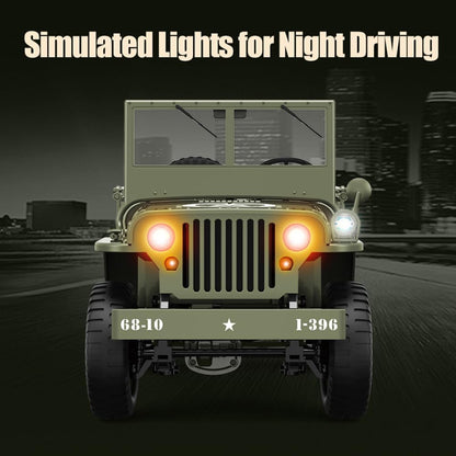 C8815 1:10 4WD Military RC Rock Crawler