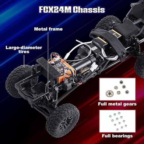FMS 1:24 FCX24M Toyota Tacoma S 4WD RC Crawler