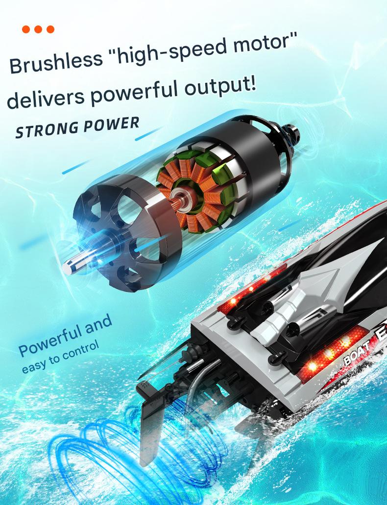 HJ816 Brushless RC High Speed Boat
