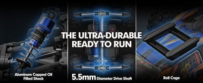 HYPER GO H16DR 1:16 4WD High-Speed RC Monster Truck