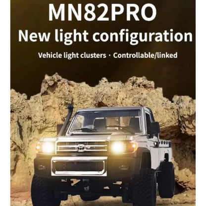 MN82 Pro RTR 1/12 2.4G 4WD RC Car TOYOTA Land Cruiser LC79 RC Pickup Truck