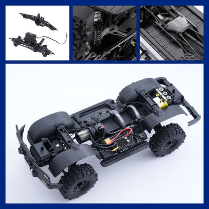 FMS FCX10 PRO LC80 Toyota Land Cruiser 1:10 4WD RC Rock Crawler