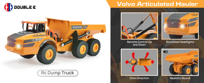 DOUBLE E Volvo E581 1:25 RC Dump Truck