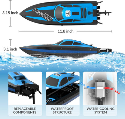 VOLANTEXRC Vector 795-6 High Speed RC Boat With Cool Lights