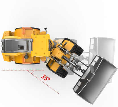 DOUBLE E Volvo L260H 1:16 Alloy 4WD RC Wheel Loader