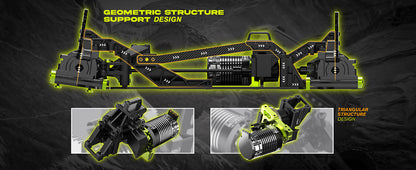 RIAARIO Carbon Fiber Omni Terminator 1:10 4WD Brushless Monster Truck