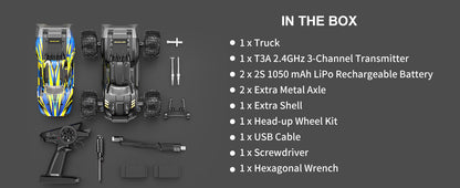 HYPER GO H16BM 1:16 Brushless RC Truck