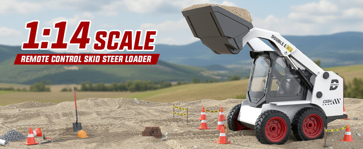 DOUBLE E E594 1:14 RC Skid Steer Loader