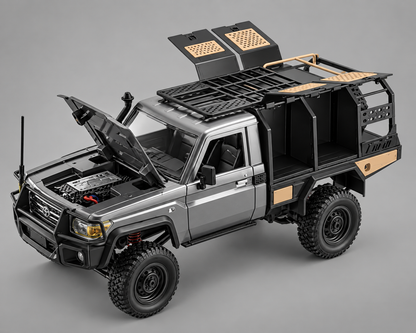 Toyota LC79 MN82S Remote Control Four-wheel Off-road Pickup Car