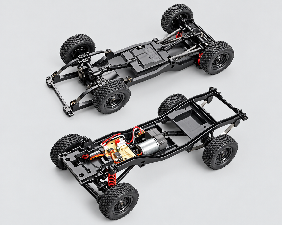 MN82 RTR 1/12 2.4G 4WD RC Car TOYOTA Land Cruiser LC79 RC Pickup Truck