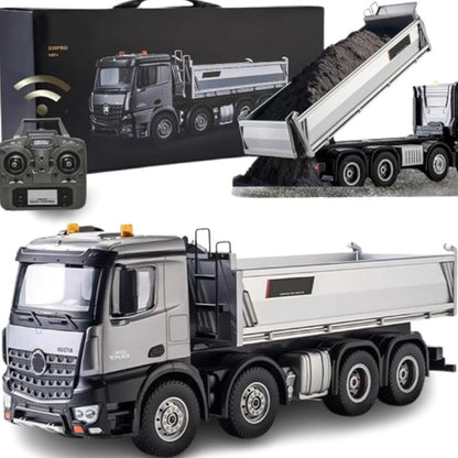 Huina 1536 Pro 1:14 8WD 21 Inch Alloy RC Dump Truck